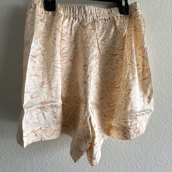 Eberjey New $258 Inez Washable Silk Short Sleeve Shorts Two Piece Set XS Marrc - Picture 11 of 11